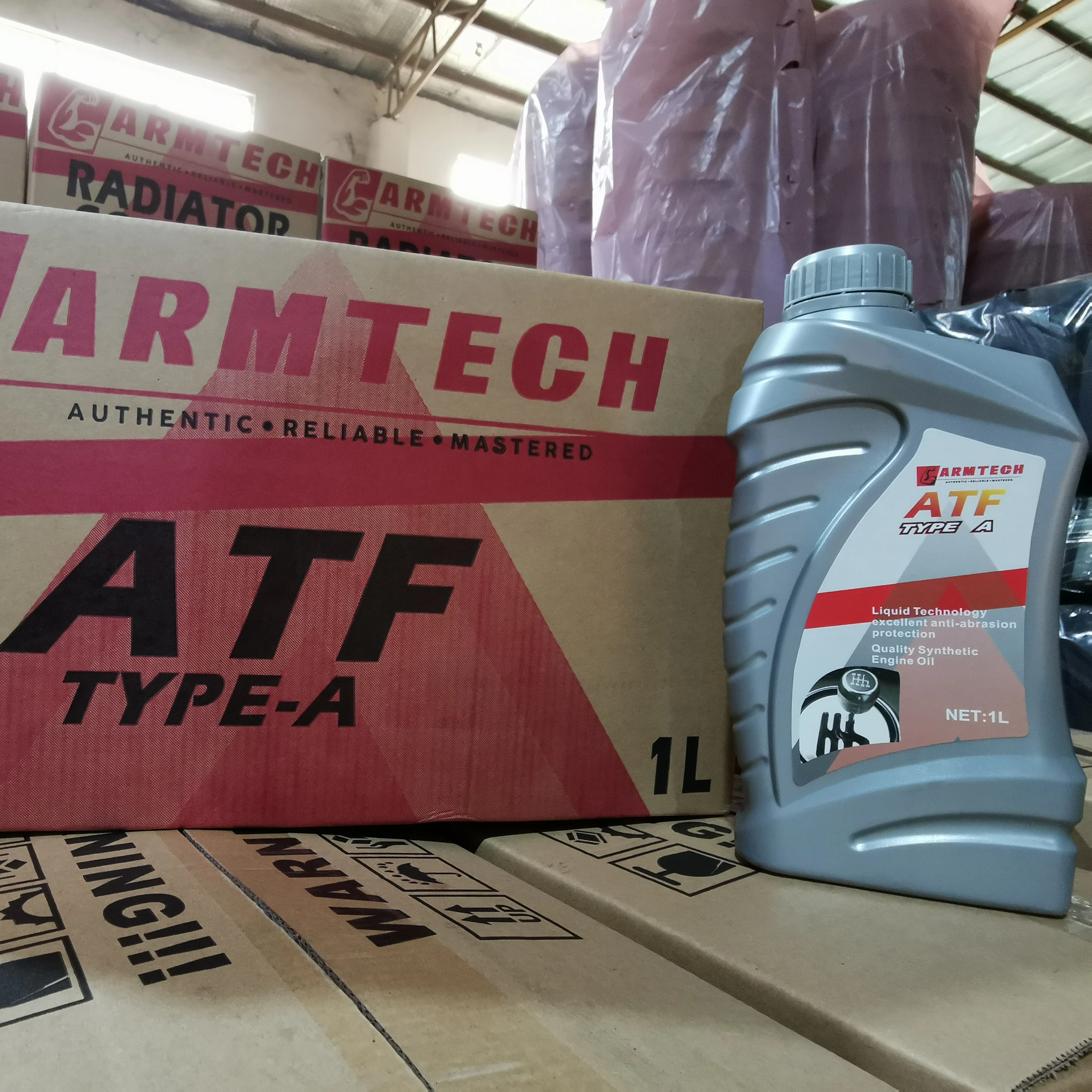 Armtech Good Price Automatic Transmission Fluid ATF Type IV a  ATF Dexron   3 ATF6  Motor Oil Factory Price Germany Quality