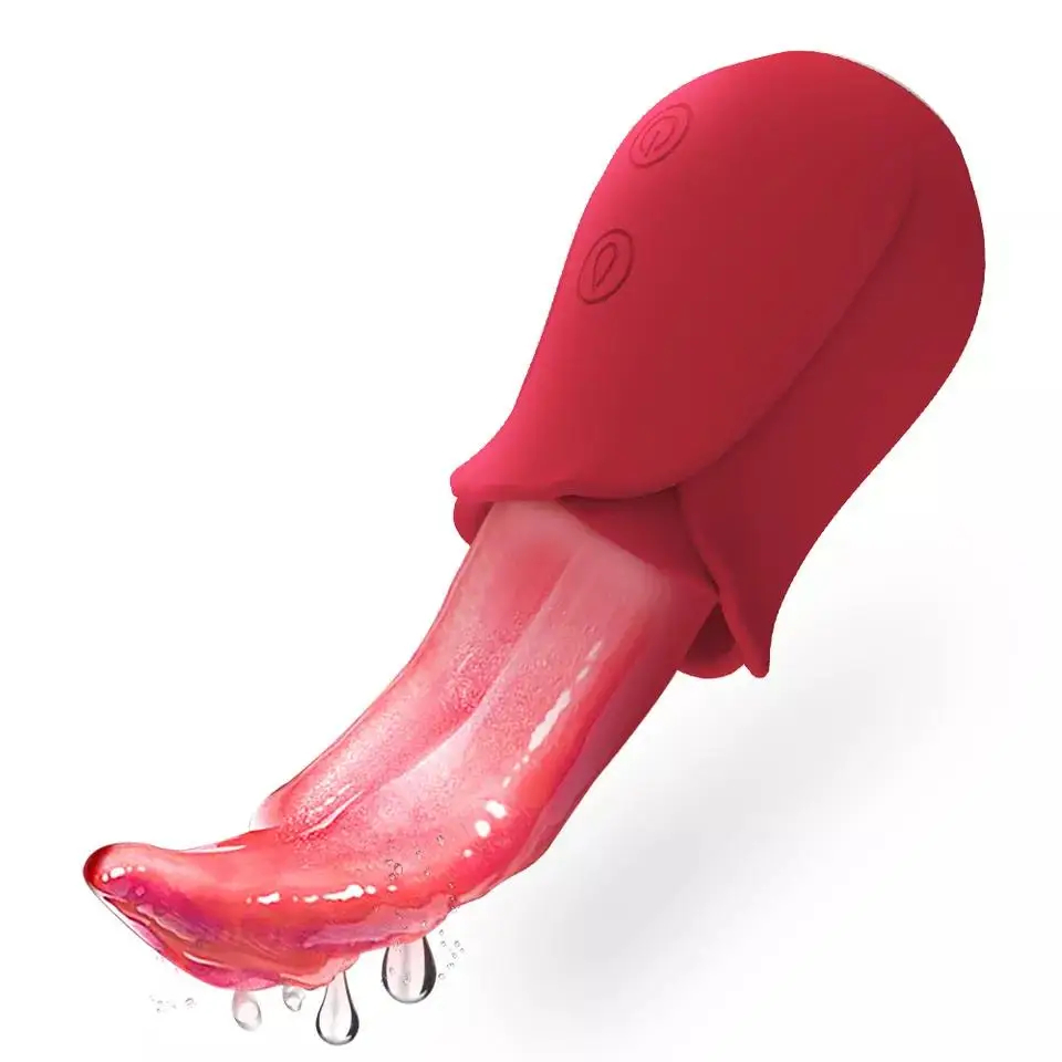 10 Velocità Realistico Leccare Lingua Rosa Vibratori Per Le Donne Capezzoli  Stimolazione Clitoride Giocattoli Del Sesso Per Coppie Femminili Adulte -  Buy Tongue Rose Vibrators, sex Toys For Adult, ...