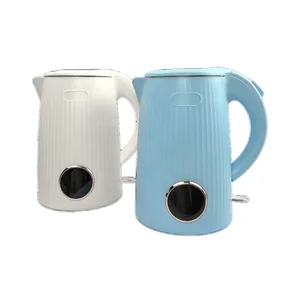1.8L Cordless Electric Kettle 201 Stainless Steel Portable Automatic Power-Off for Household and Outdoor Use for Hotels