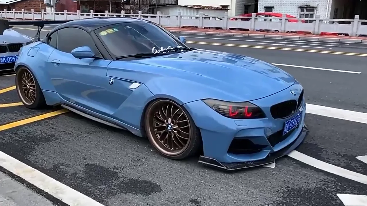 High Quality Wide Body Kit Fender Front Bumper Side Skirts Rear Bumper