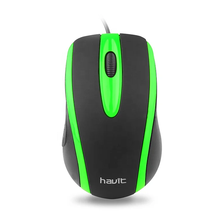Hv-Ms753 Havit дешевой оптовой Ergonomico Souris логотип personnalisable компьютер аксессуар отделения Usb сандалии с изображением «Минни Маус» Проводная клавиатура для ПК Lapt