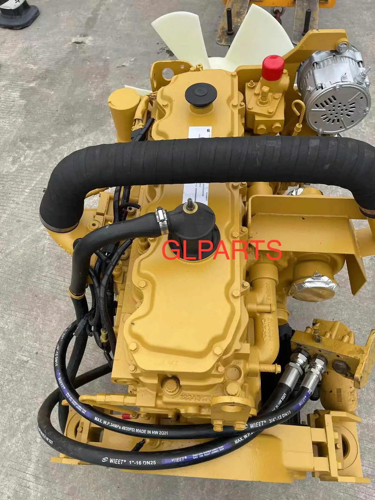 Machinery Excavator Diesel Engine,Original Rebuilt Second Hand Engine