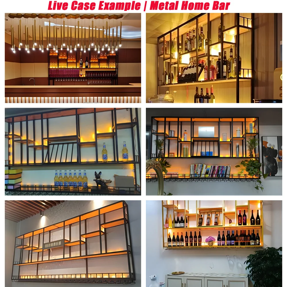 Light Luxury Wine Rack Home Restaurant Triangle Wine Cabinet Stainless Steel Corner Wine Cabinet
