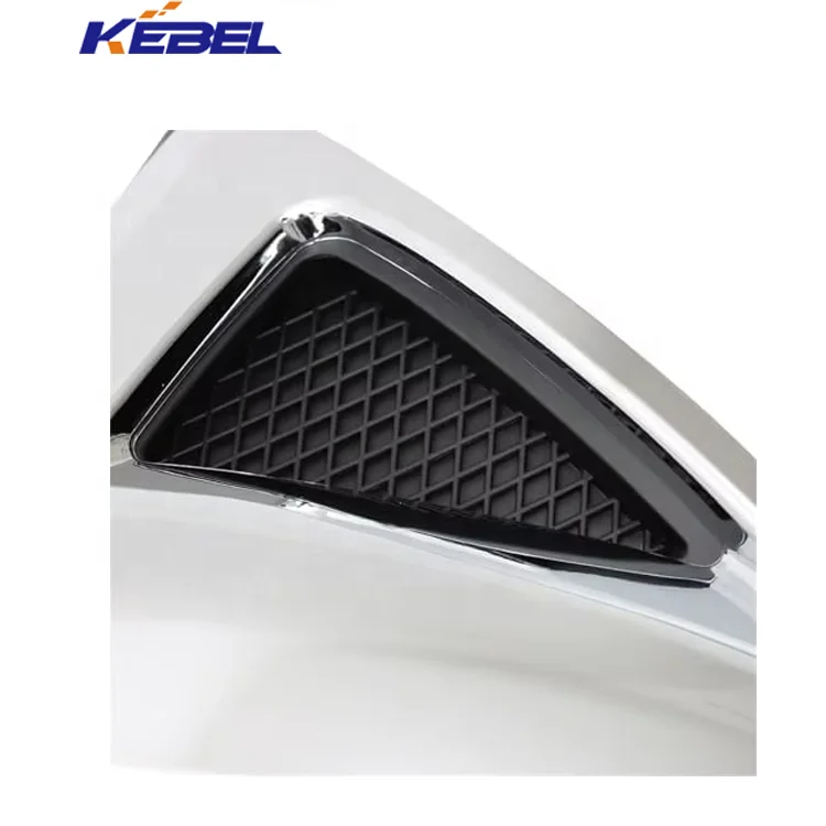 KEBEL  Front Grille Replacement Chrome ABS Steel and Plastic Shell with Black Insert New Condition for Tacoma 2005-2011