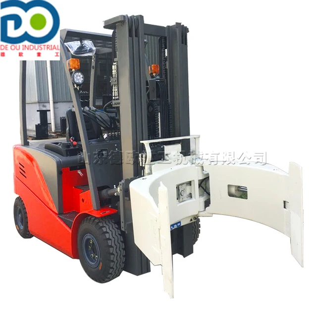 Steering Wheel Operation 360 Degree Rotation Stacking High Handling Clamping Forklift Truck