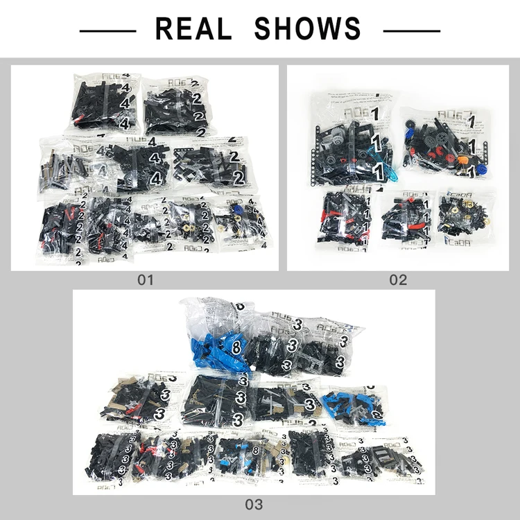 New CADA  Master MOC Toys For Boy 1:8 3D Model C61041W Bricks toy Car kids electric DIY Building Blocks brick for sale