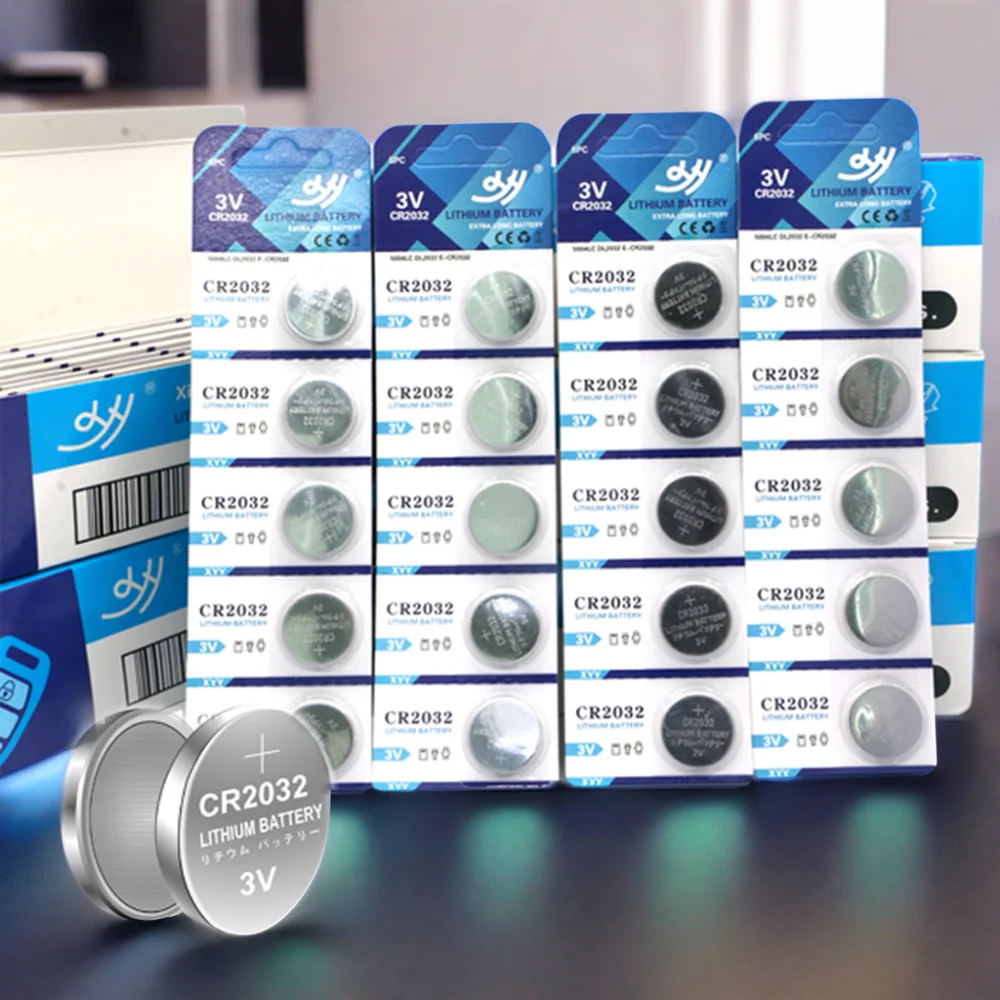 3V高電流センサーボタン電池 リチウムCR2032電池 IoTデバイス用電池