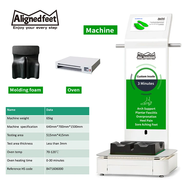 Customized Insole Machine 3d Foot Scanner Arch Support Heat Moldable