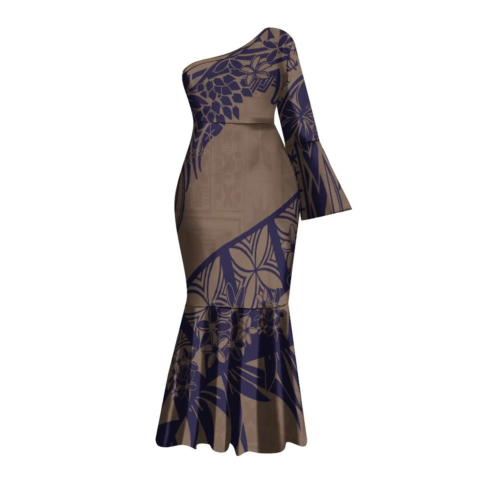 sachin and babi light blue dress Polynesian Party Dresses For Women Customized Art... From Julia_dress,  $42.46