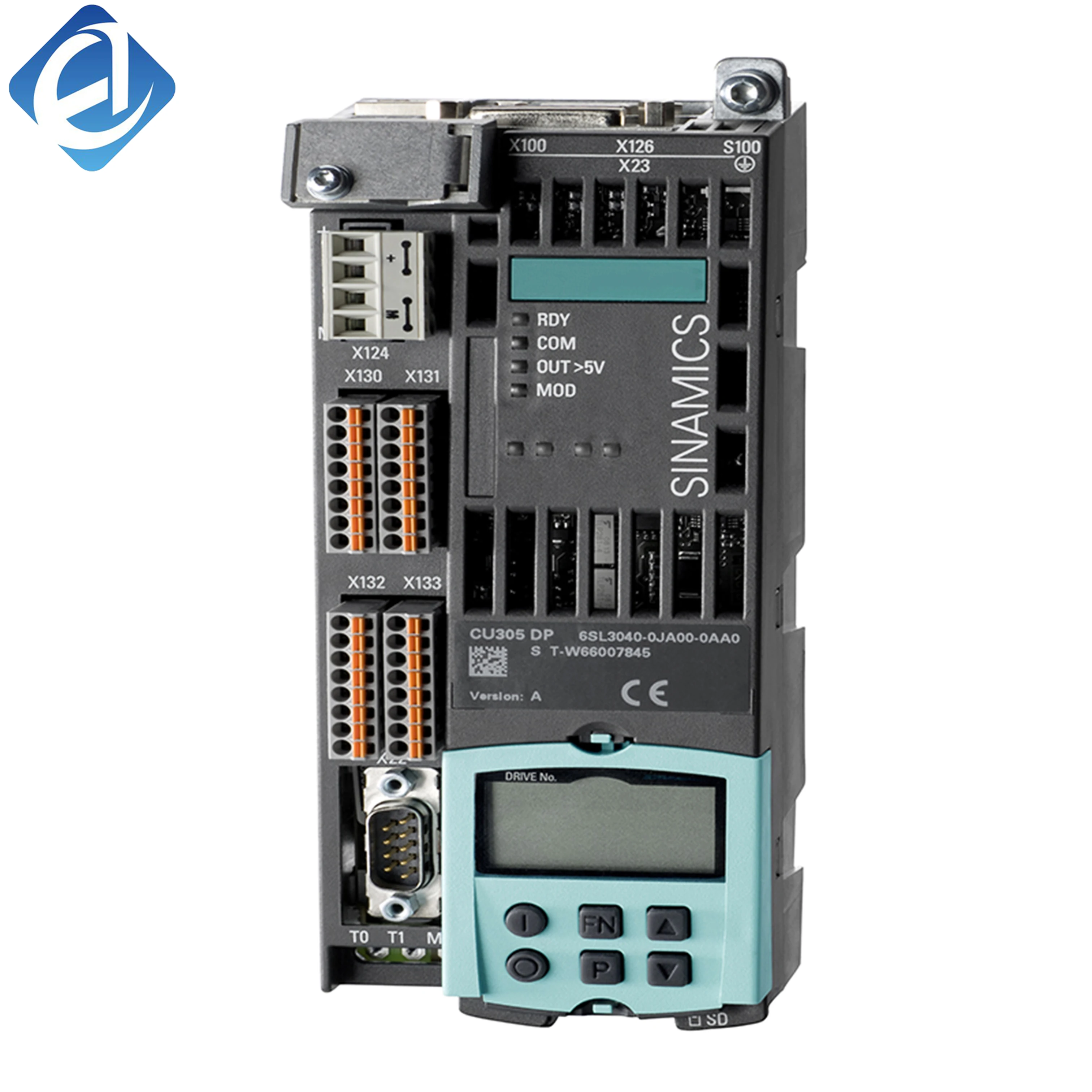 New Original 6SL3040-0JA00-0AA0 SINAMICS Control Unit for drive systems. Delivers precise motion and speed control, supports multiple communication protocols, fast signal processing,