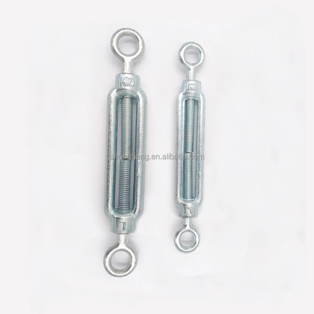 M24 Galvanized Open Body Threaded Turnbuckle Din1480 Turnbuckle Wire