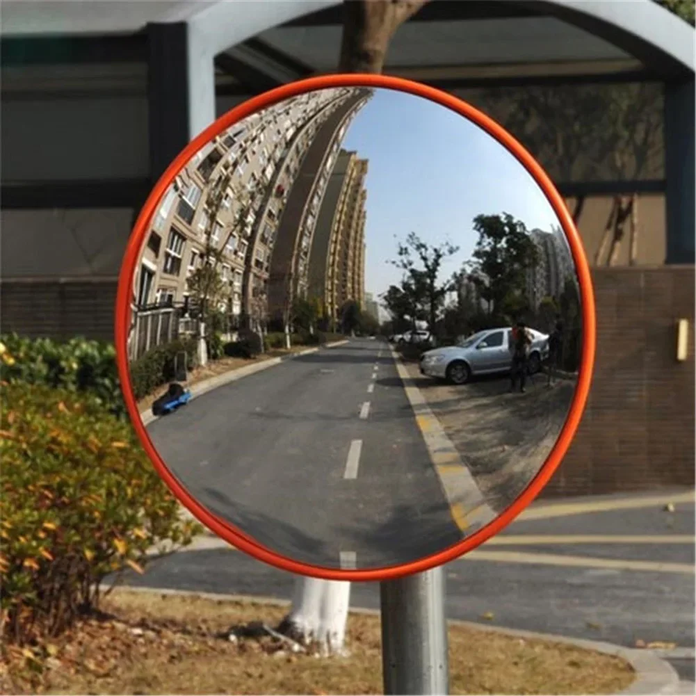 Multi-sized Street Wide Angle Blind Spot Corner Spherical Mirror Outdoor Convex Reflection Traffic Driveway Safety Road Mirrors