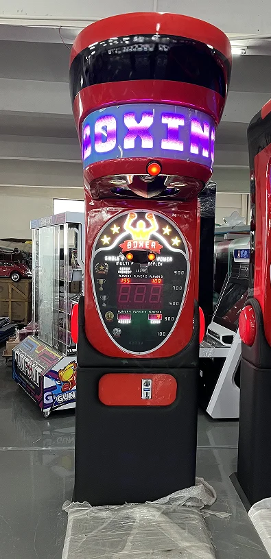 Funpark Factory Direct  New Arrival Prize Drinks Redemption Hitting Kicking Boxing Ball Punch Game Machine for Game Center details