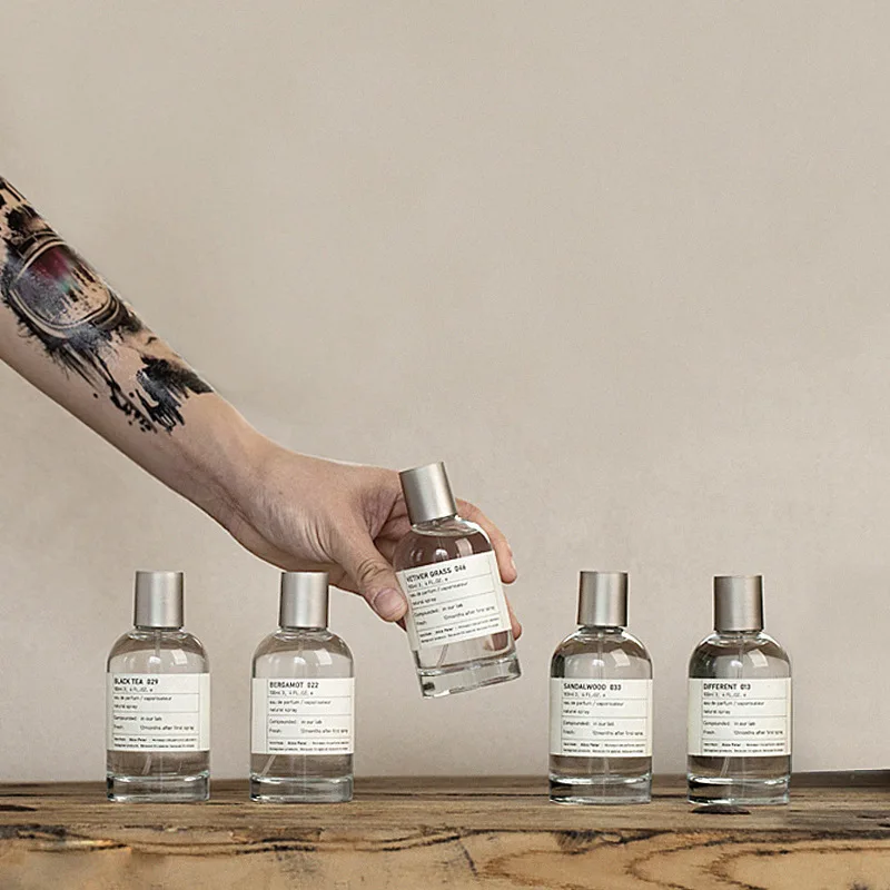 Hot Selling Custom Round clear Empty Seal Crimp Fragrance Glass Perfume Spray Bottle with Cap