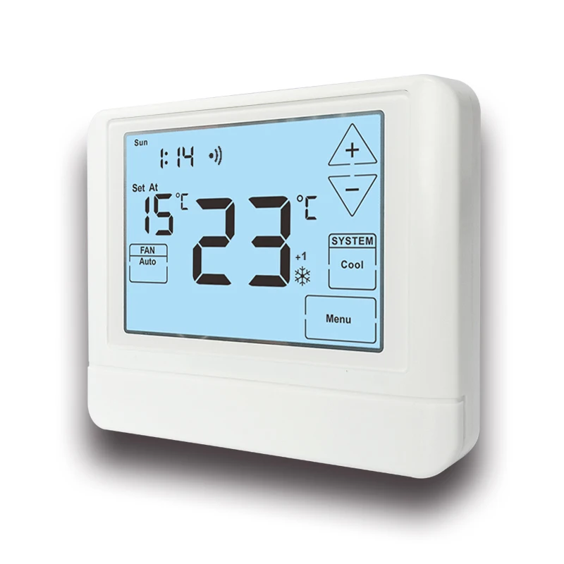 Digital Room Thermostat, Programmable, 5A
