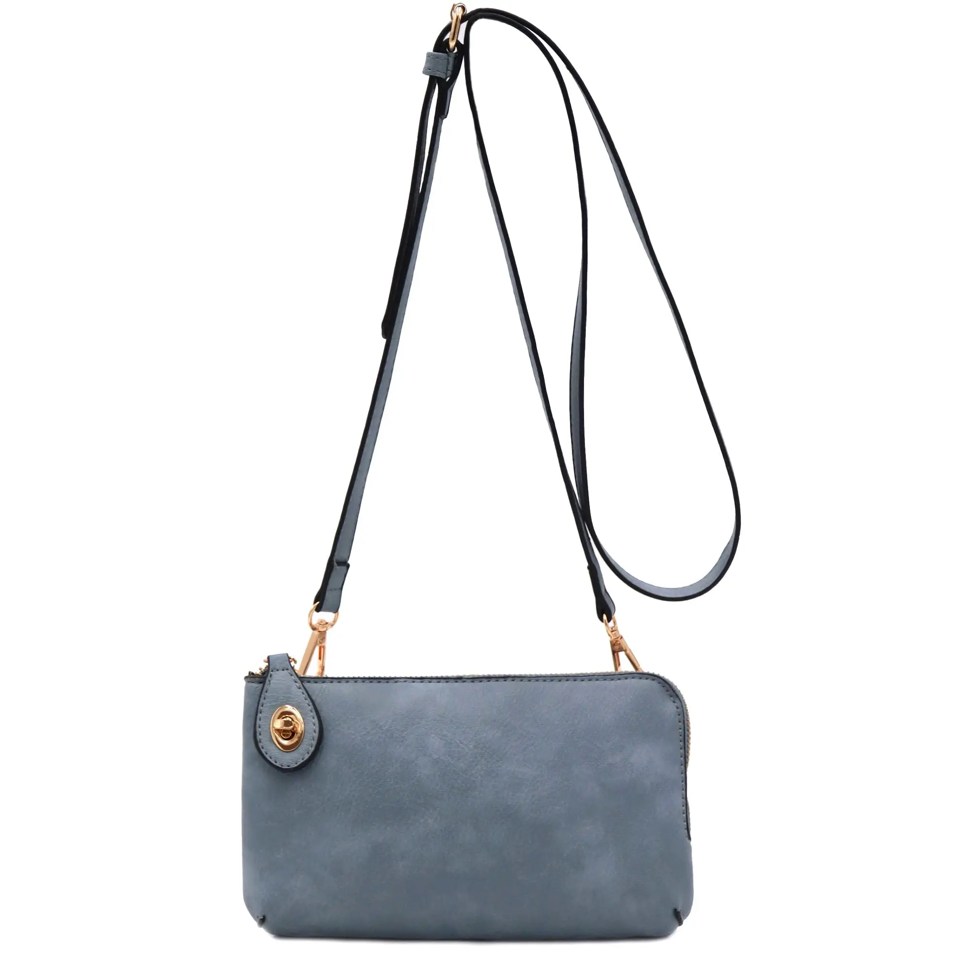 Модная женская сумка через плечо с ремешком на