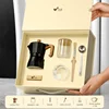 Black 6-piece set, dual-valve version