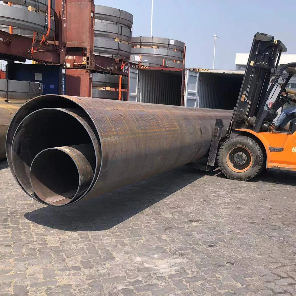 LSAW Welded Steel Pipe 1000mm OD with round Shape High Quality Pipe for Various Applications