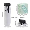 Light gray folding cup-color box