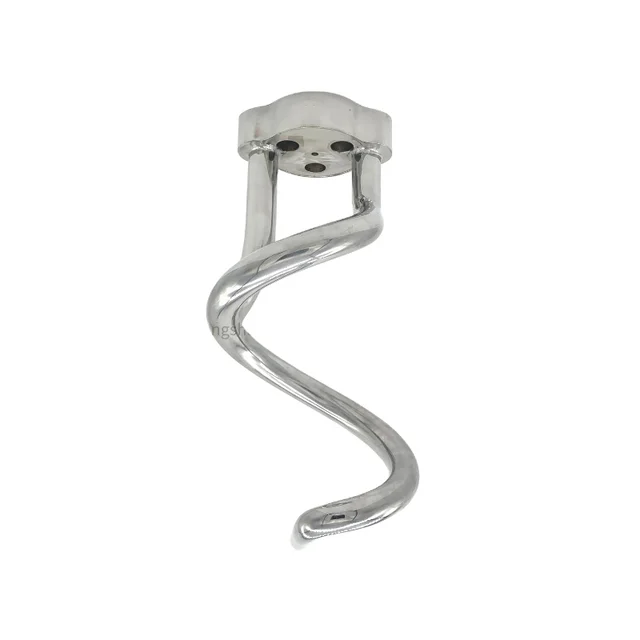 Sharp and durable Stainless steel eccentric flange spiral mixer dough hook