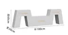 A-shaped flower box 180*30*60