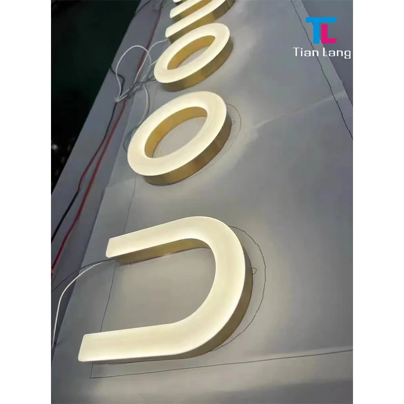 Shop Signage Illuminated Restaurant Signboard Led Light Box Sign Outdoor