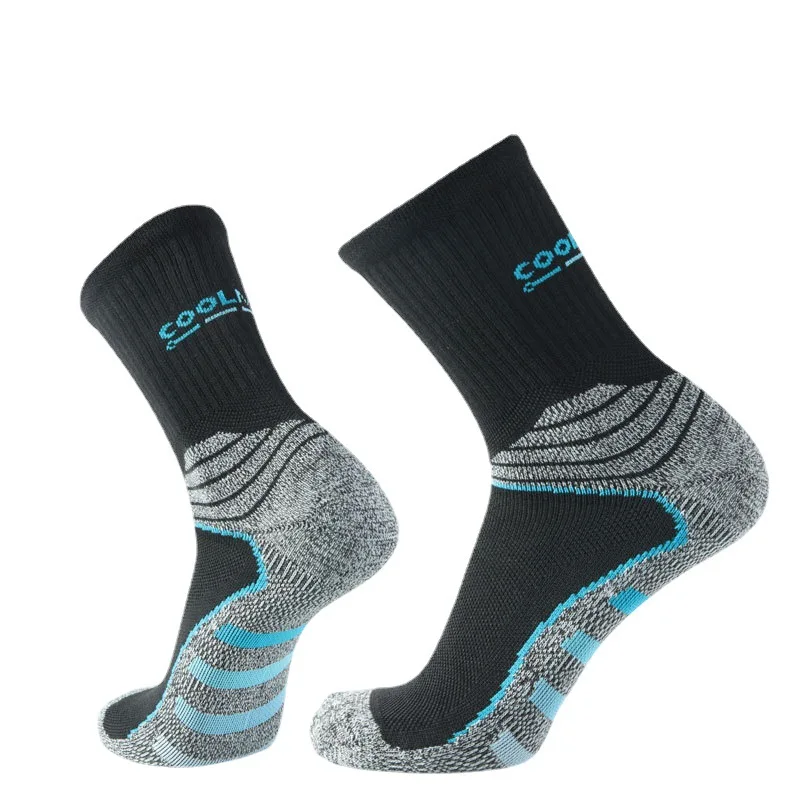 Athletic Running Breathable Compression Socks Coolmax Hiking Bicycle Quick Dry Sport Custom Socks