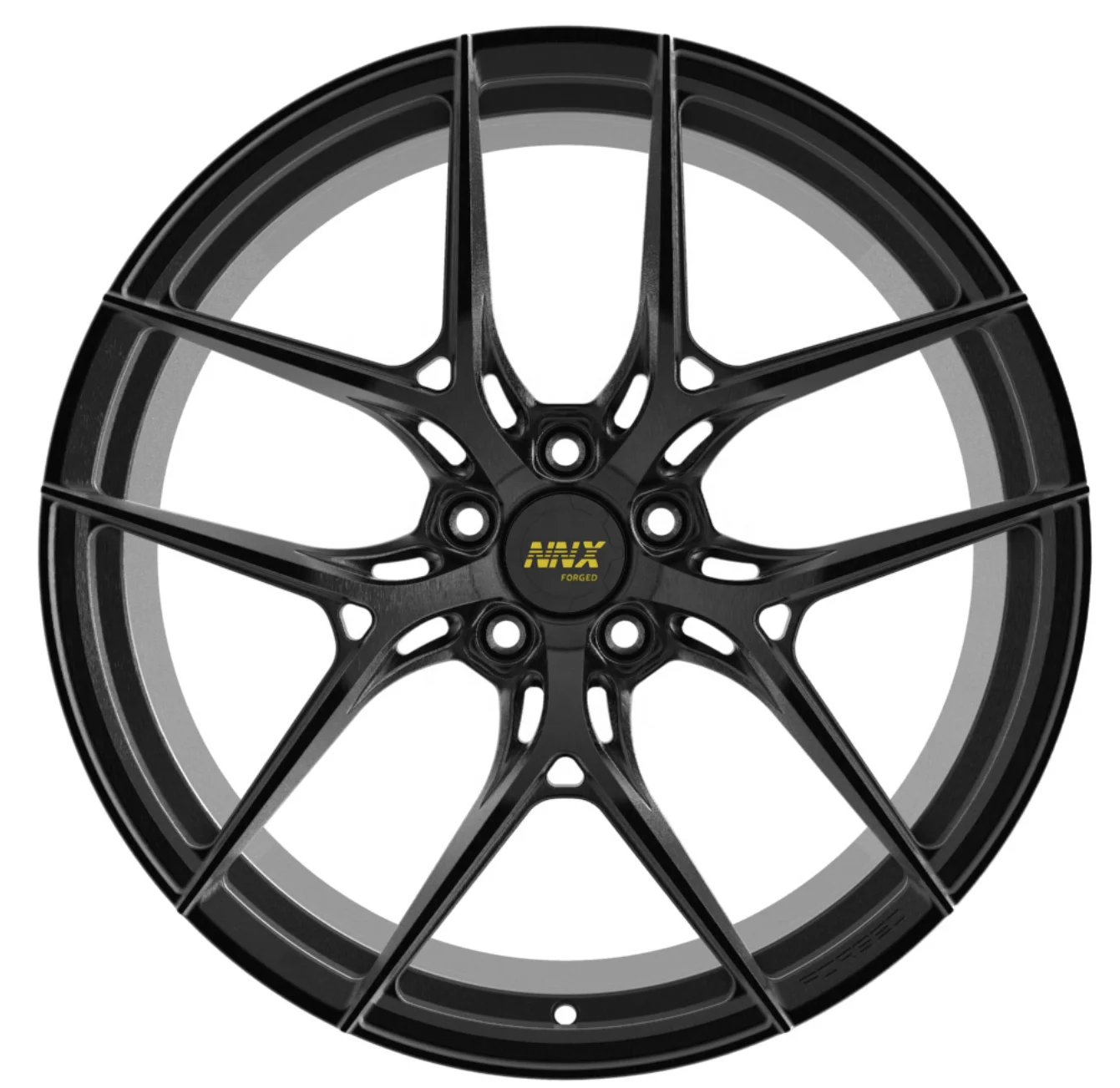 新型2021年式高性能ブラッシュドダークブロンズ合金ホイールリム 5x112 