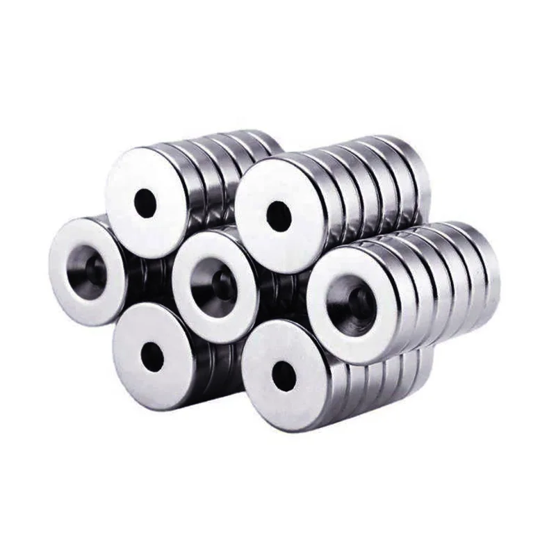 Round Disc Countersunk Screw Neodymium Magnet