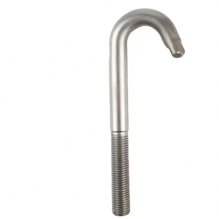 High Quality J Bout Electrical Ground Bolt Hoge Kwaliteit L-Shape Bolt with Plain Finish Made of Steel