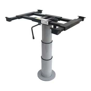 Pied De Table Réglable Hydraulique - Pour Camping-car, Bateau, Bureau - Hauteur 310 à 710 Mm