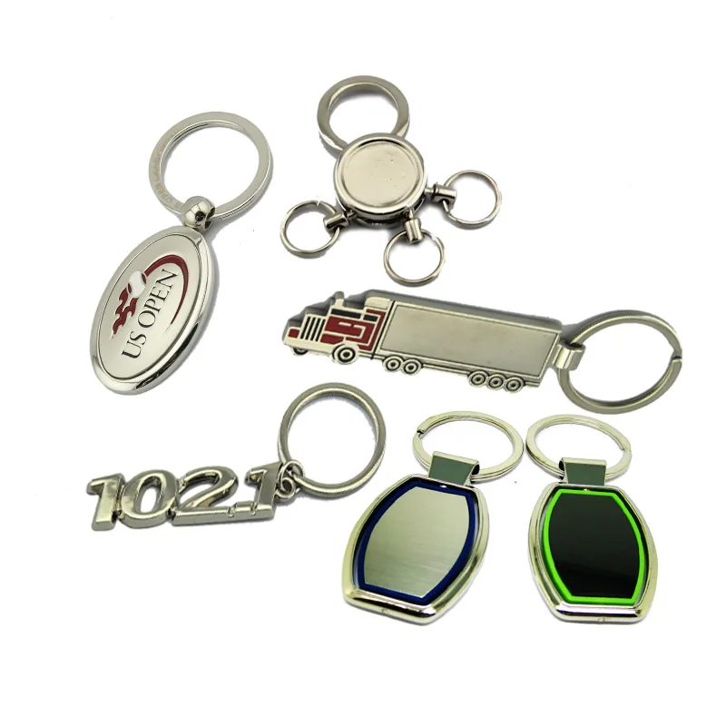 Metal Key Ring - Aluminum