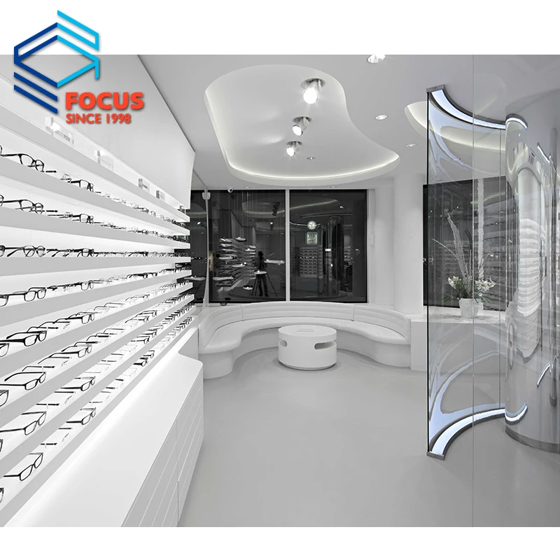 Яркий стиль оптические очки витрины деревянный оптический дисплей настенный