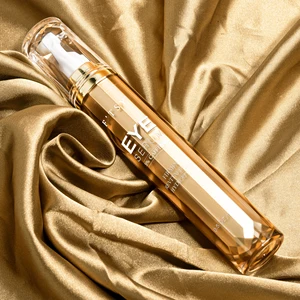 Whitening Lightening Moisturizer Anti-Wrinkle Caffeine Camellia Niacinamide Eye Serum with Roller Ball Packaging