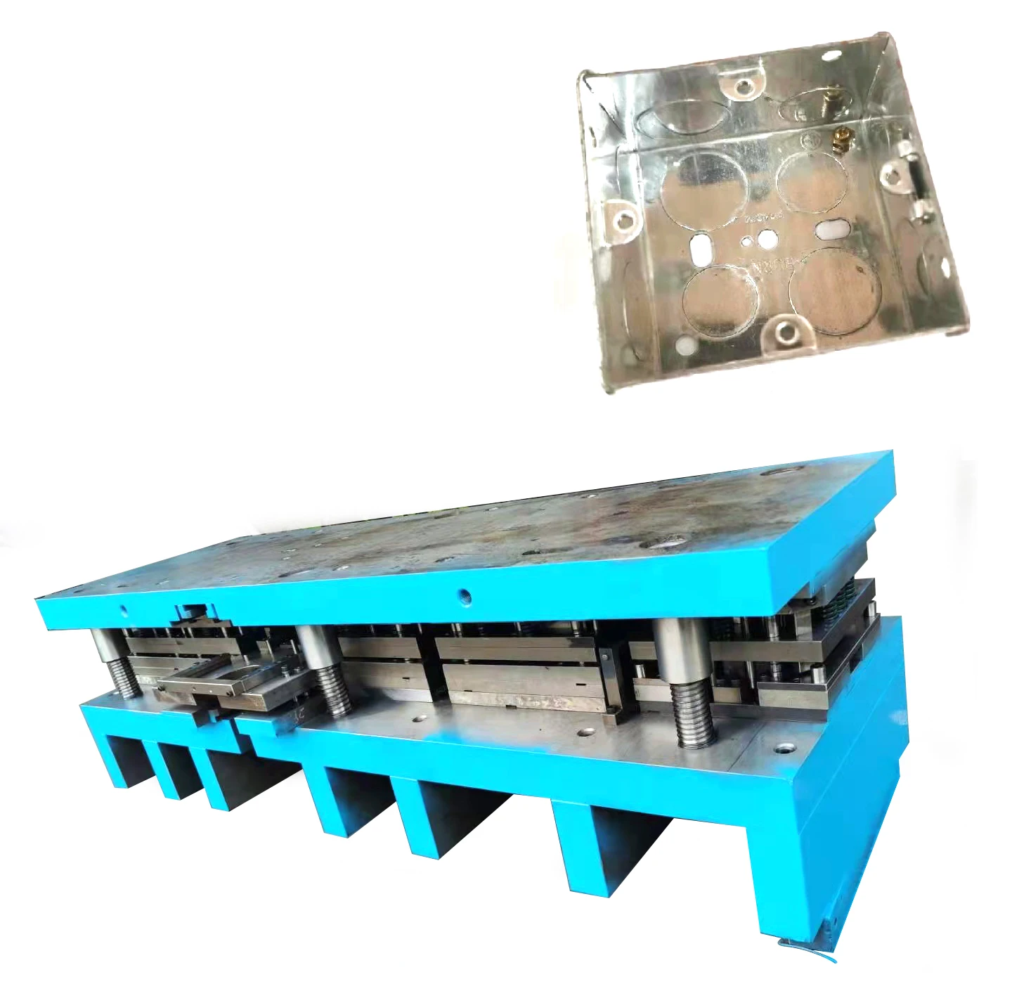 Metal Switch Junction Conduit Socket Box Making Punching Machine - Buy ...