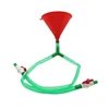 Tube rouge + vert