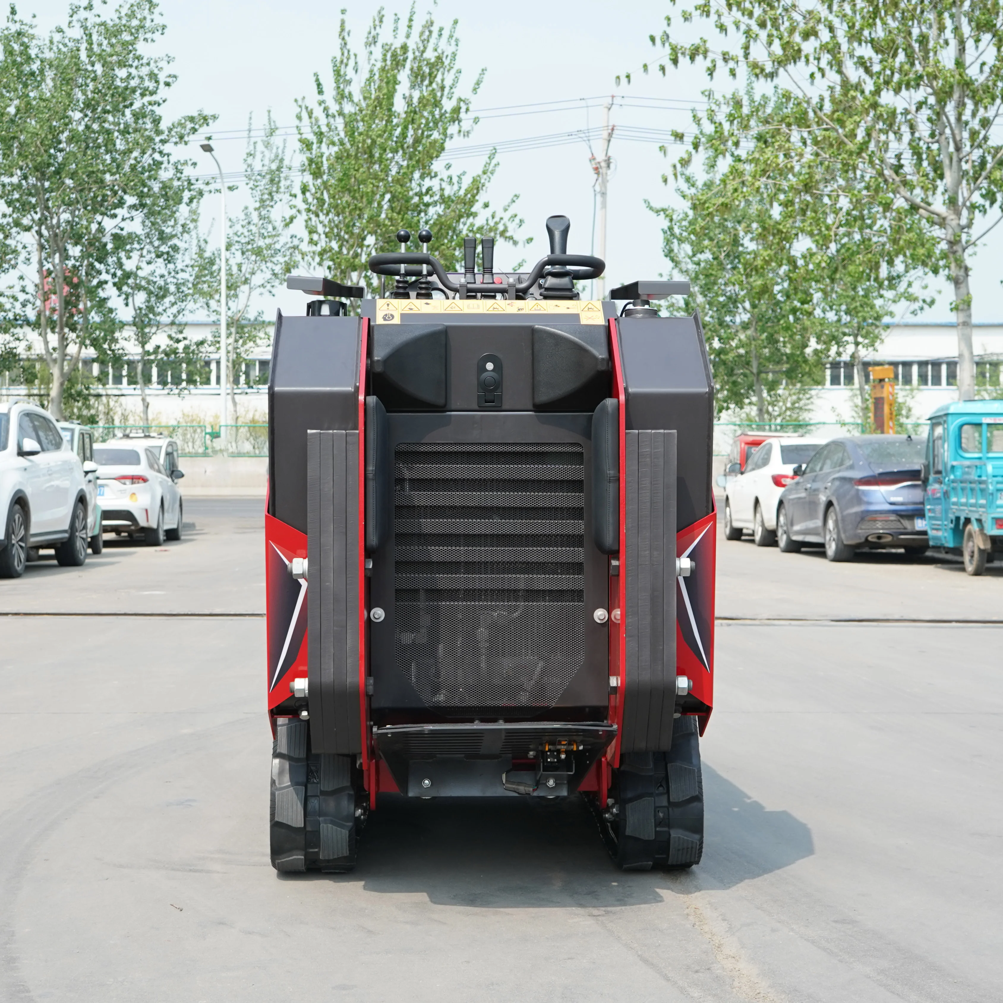Mini Skid Steer Loader with Kubota Diesel Engine Track Drive 1.5 Ton Rated Load Bucket Pump Components for Crawler Movement