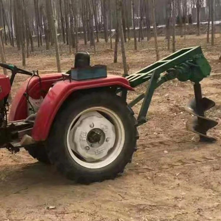 Tractor-Driven Soil Auger for Tree Planting Hole Digger Forestry Machinery