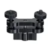 Side-mounted brackets (black)