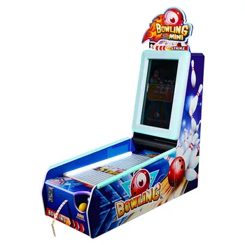 Kids Mini Bowling Game Machine Indoor Amusement Arcade Center Game Machines Bowling Alley Machine for Sales