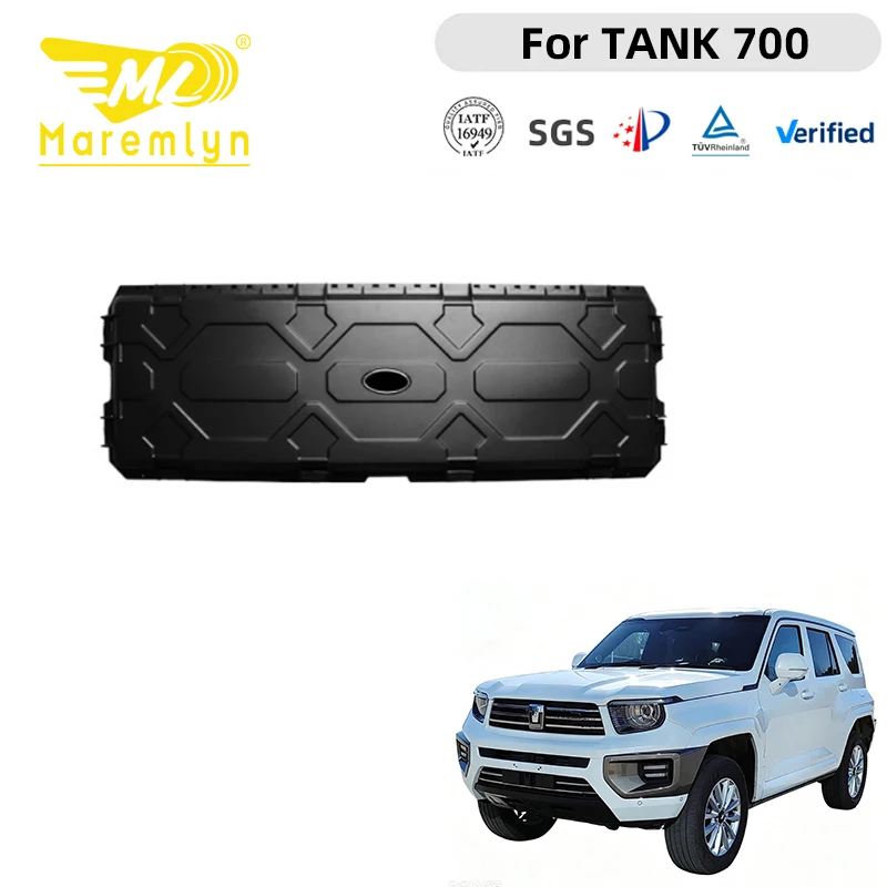 Boîte d'équipement pour toit étanche en PP Maremlyn pour Tank 700 – Boîte de stockage tactique pour chargement sur toit