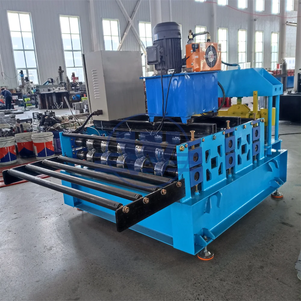 Arch Span Roof Panel Ibr or Corrugated Roll Crimping Machinery Iron Metal Roof Sheet Curve Machine