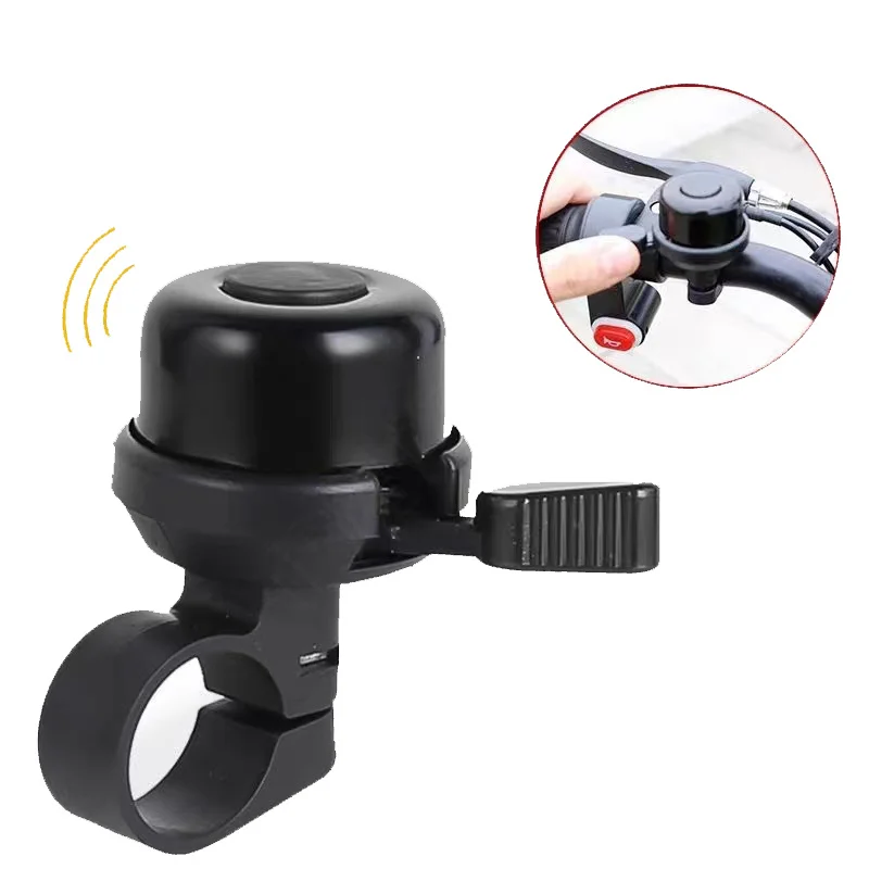 Алюминиевый индивидуальный прозрачный громкий велосипедный колокольчик классический Велосипедное кольцо