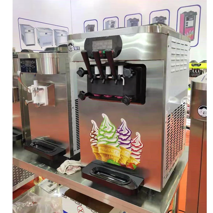 User Friendly Design Beiqi Soft Serve Ice Cream Machine with 24 Months Guarantee