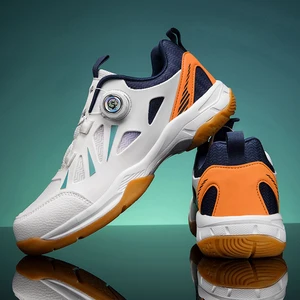 Premium Professional Badminton Shoes Custom Design for Men Women Shock-Absorbing Wear-Resistant for Summer Autumn Spring