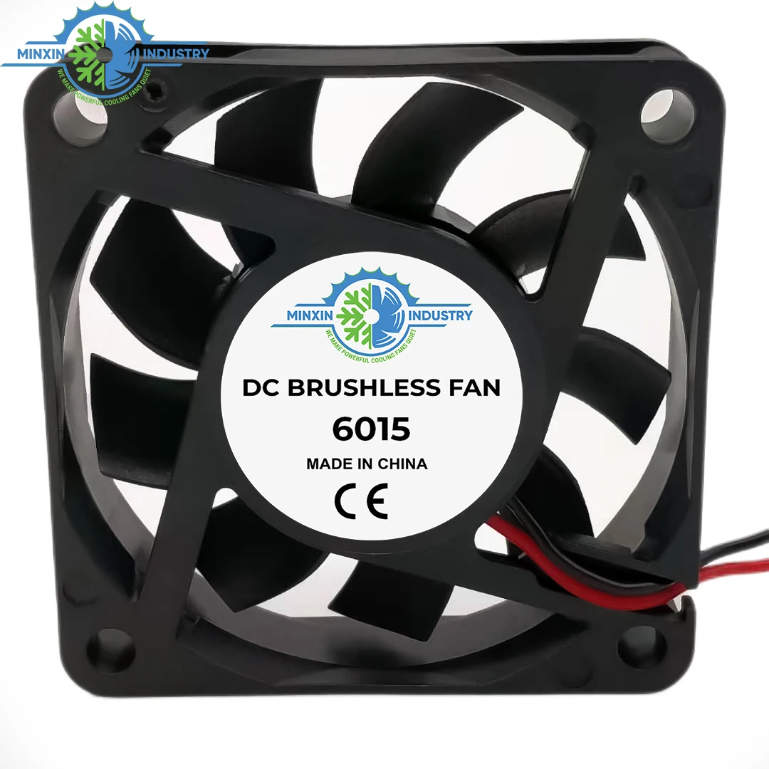 IP55 IP65 IP66 IP67 IP68 Waterproof Fan 6015 5V 12V 24V Axial Flow Fan 60x60x15mm DC Brushless Cooling Fan