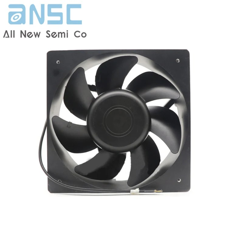 Original Axial flow fan KA2072HA2 220V 0.4A All-metal electrical experimental cabinet IP55 waterproof and dustproof fan