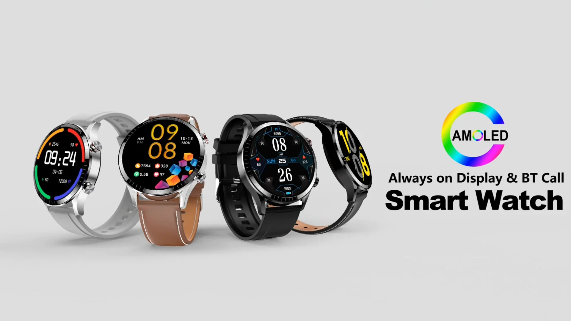 Wholesale Sport Smart Watch Amoled Smart Watches Touch Screen Smart