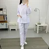 White long-sleeved suit