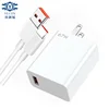Cargador blanco 67W + cable 2m u-c